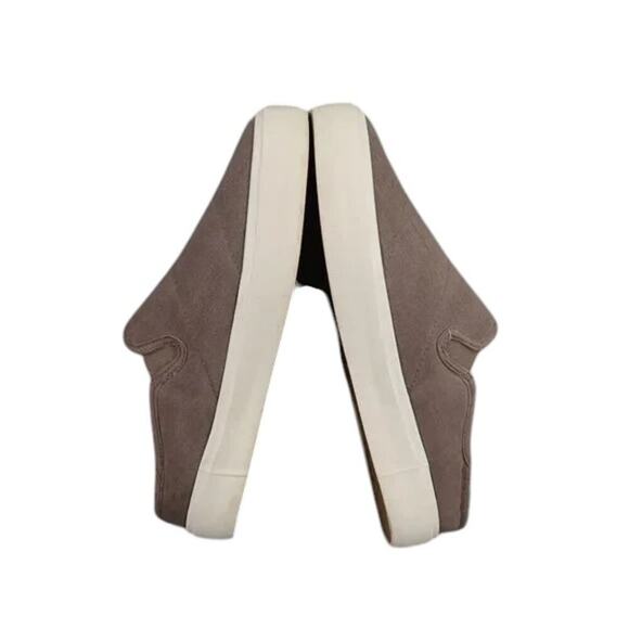 Staheekum Shoes Womens 8 Slip On Mule Sneakers Casual Lifestyle Taupe Faux Fur - Picture 11 of 12